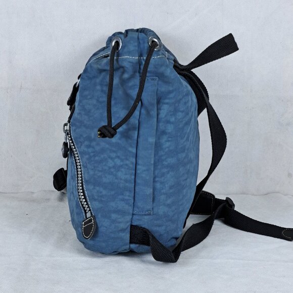 Kipling Rare Vintage Backpack Rucksack Blue bag - Authentic - Gently Used - Picture 4 of 15
